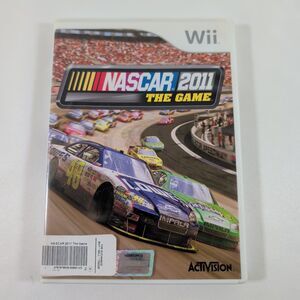 NASCAR The Game 2011 Nintendo Wii CIB Complete w/ Manual Untested Clean Disc